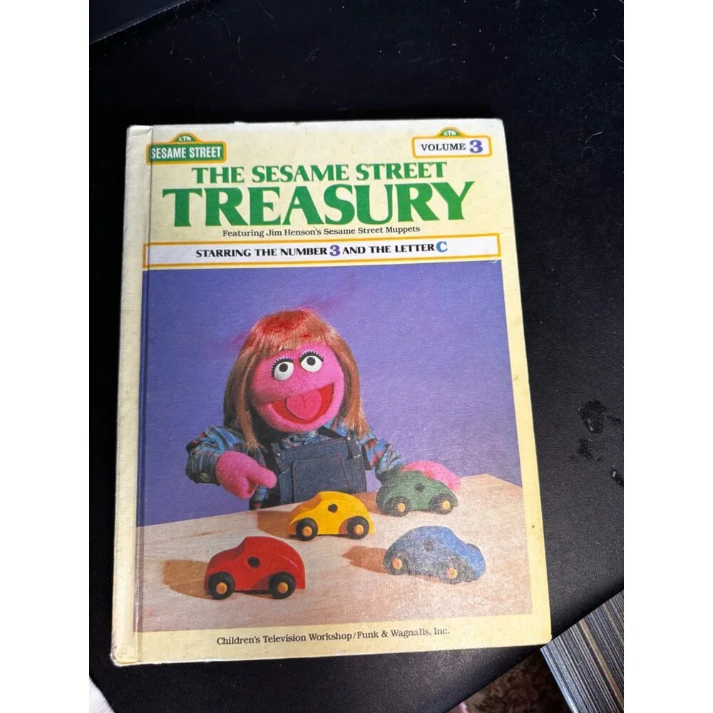 Lot of 6 Sesame Street books Count‎ Bert Ernie Treasury Elmo Cookie Monster